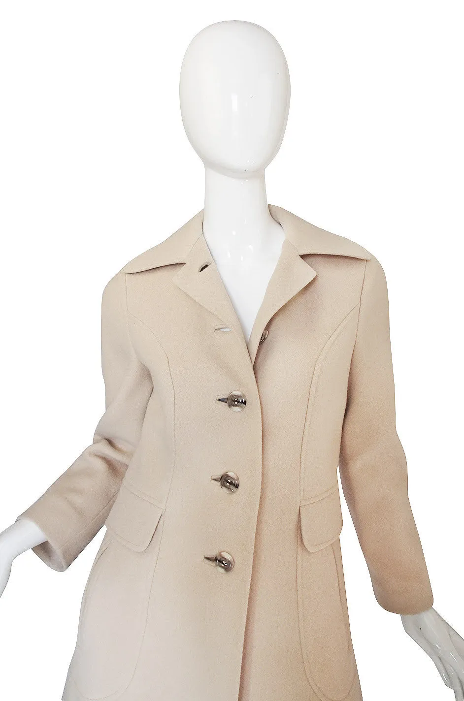 1960s Helen Wolf 100% Cashmere Coat