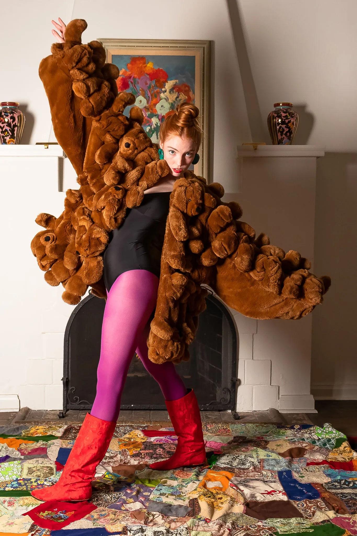 1988 A/W Arche de Noé Teddy Bear Coat