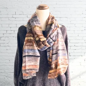 Autumn Stripe Multicolour Scarf