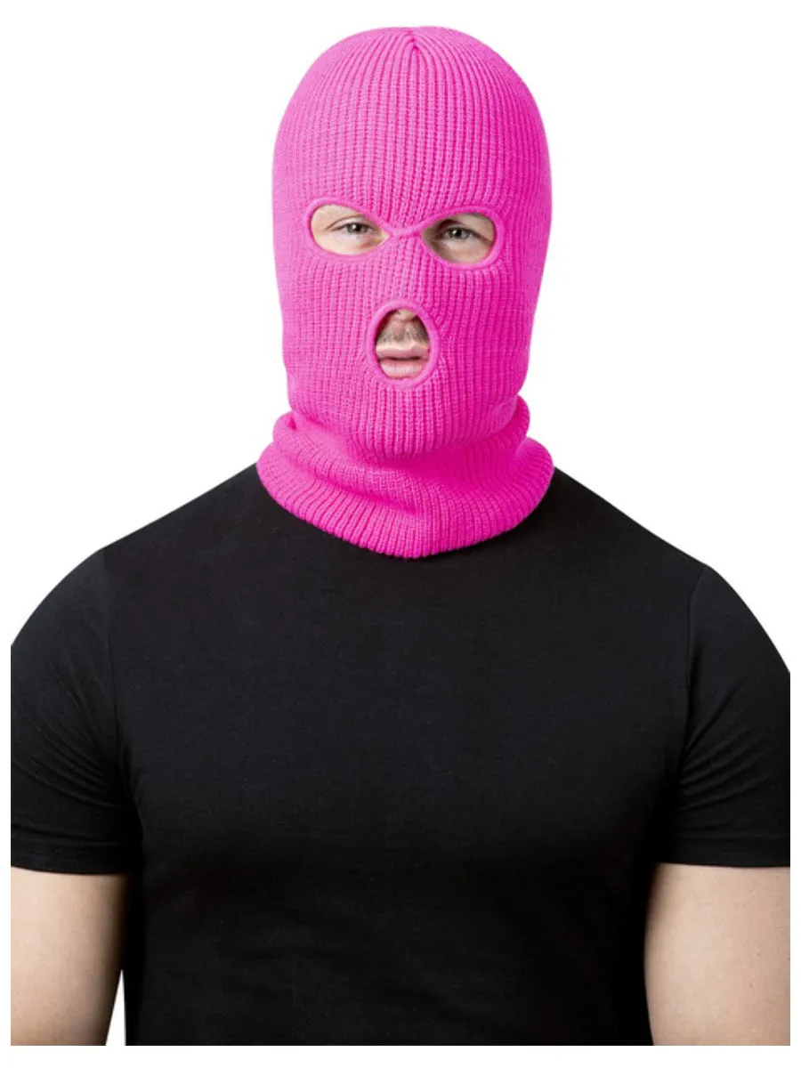 Balaclava Ski Mask, Neon Pink WHOLESALE