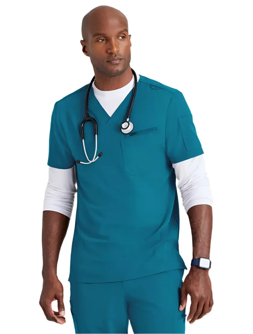 Barco Unify™ by Barco RALLY 3-POCKET V-NECK SCRUB TOP