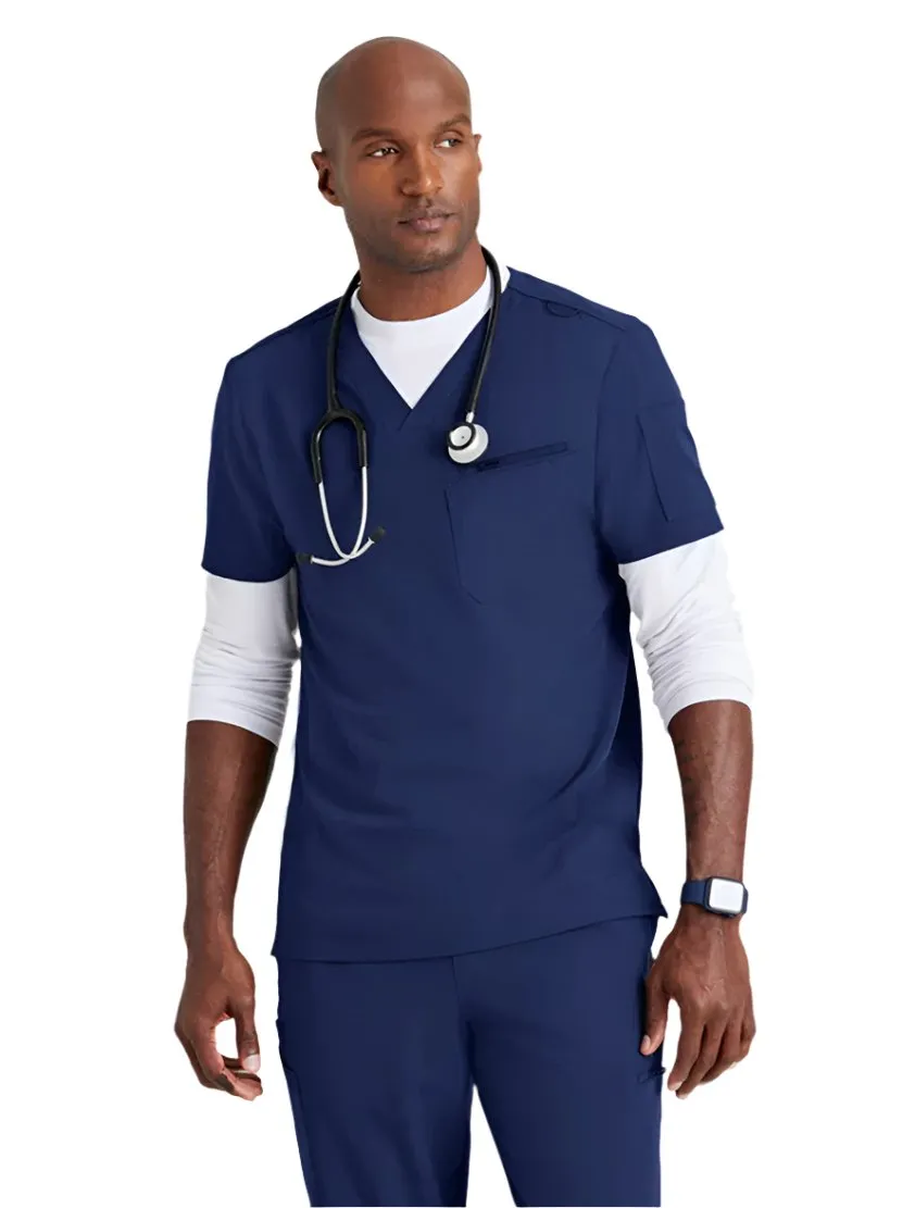 Barco Unify™ by Barco RALLY 3-POCKET V-NECK SCRUB TOP