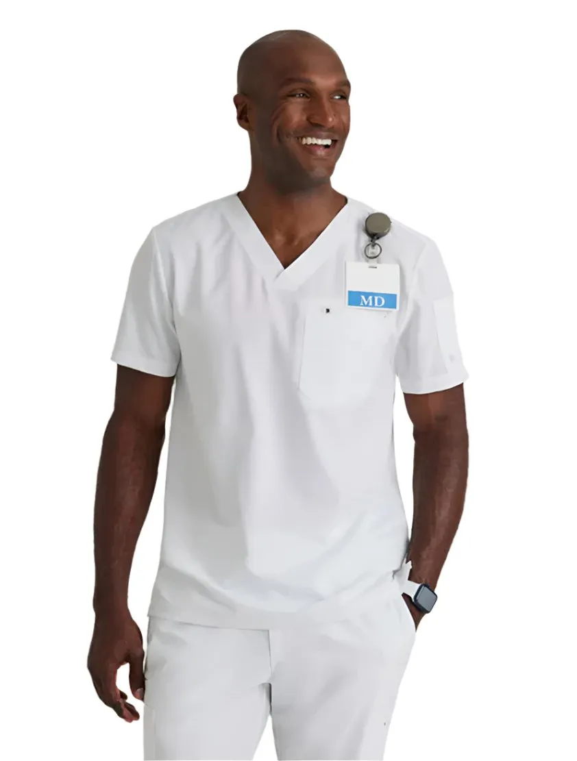Barco Unify™ by Barco RALLY 3-POCKET V-NECK SCRUB TOP