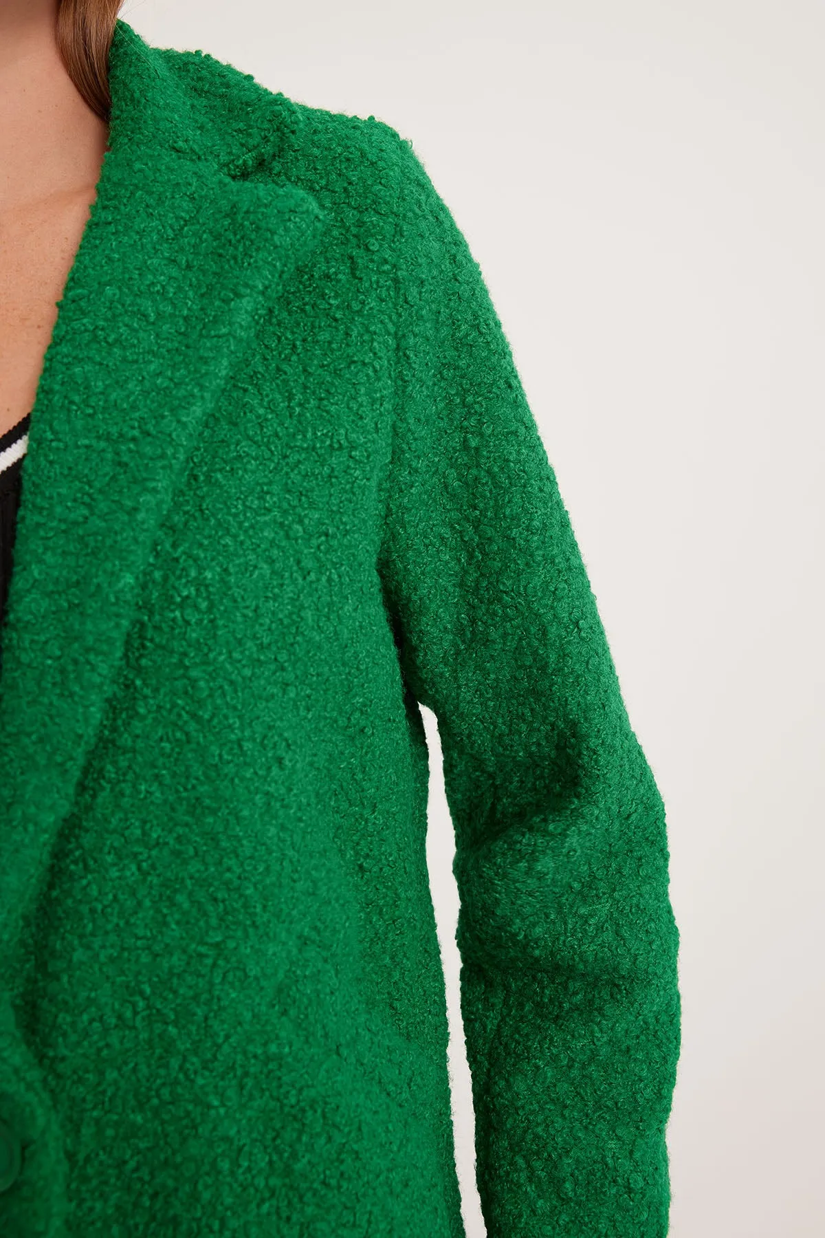 BGD Women Oversized Coat - Green - Avondale