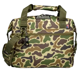 Bison 12 Can - Duck Camo SoftPak Cooler