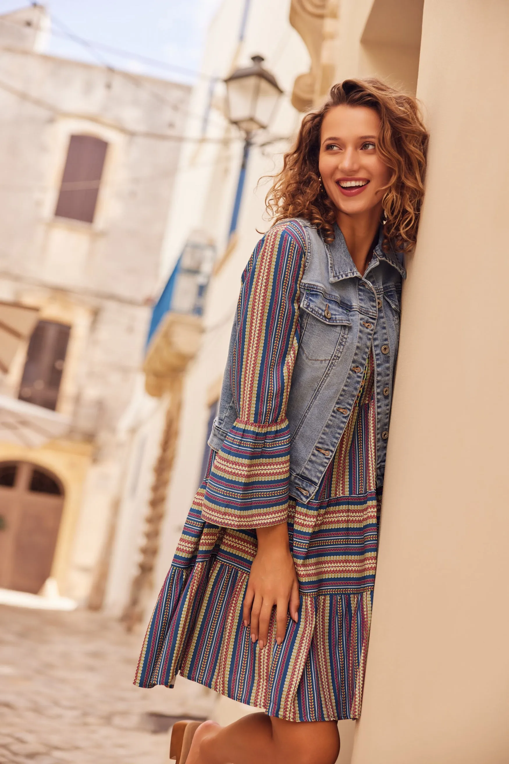 Briella gilet | Denim Mid Blue