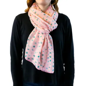 Cactus Herbage Rectangle Scarf