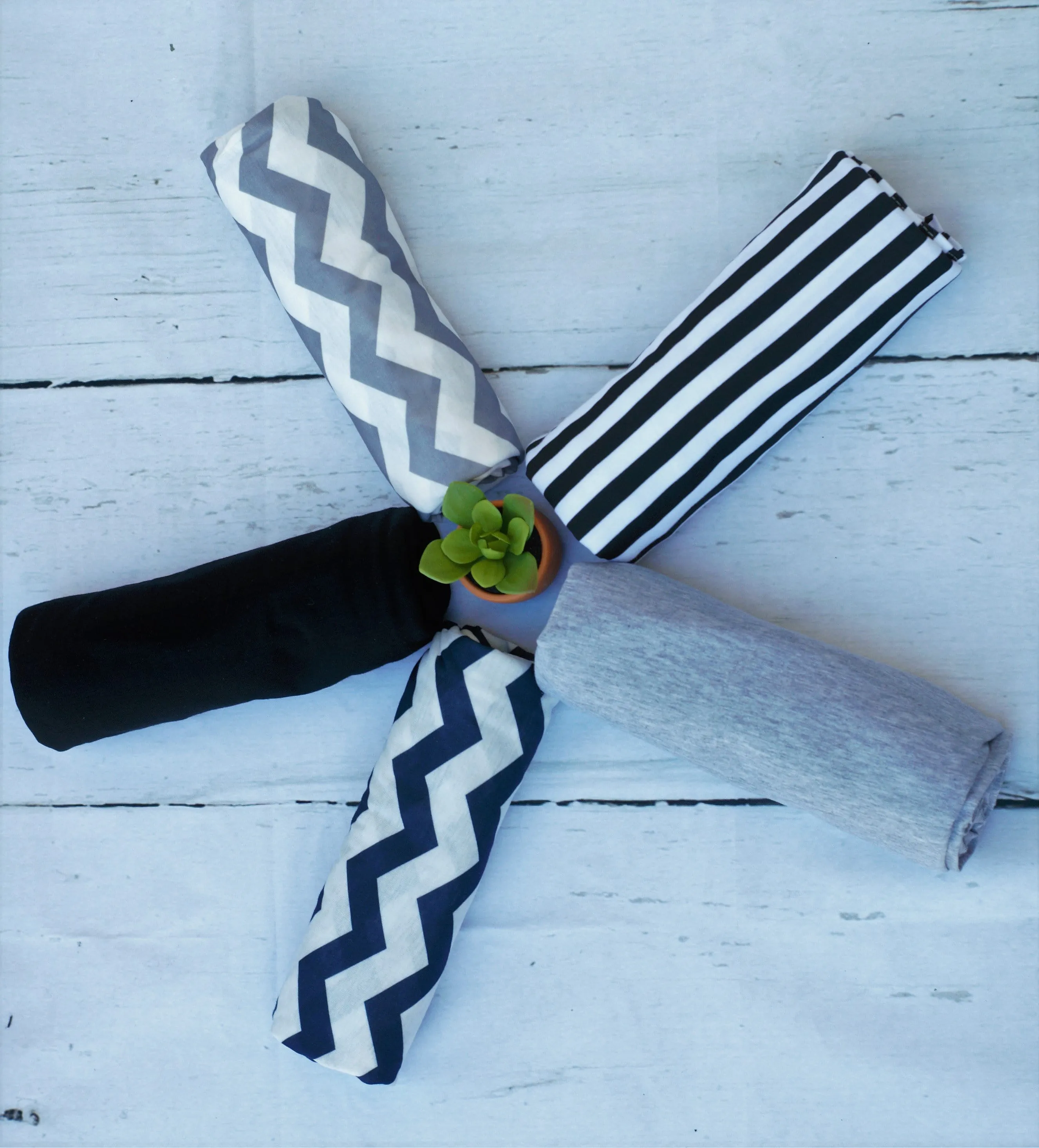 Chevron Multipurpose Nursing Scarf