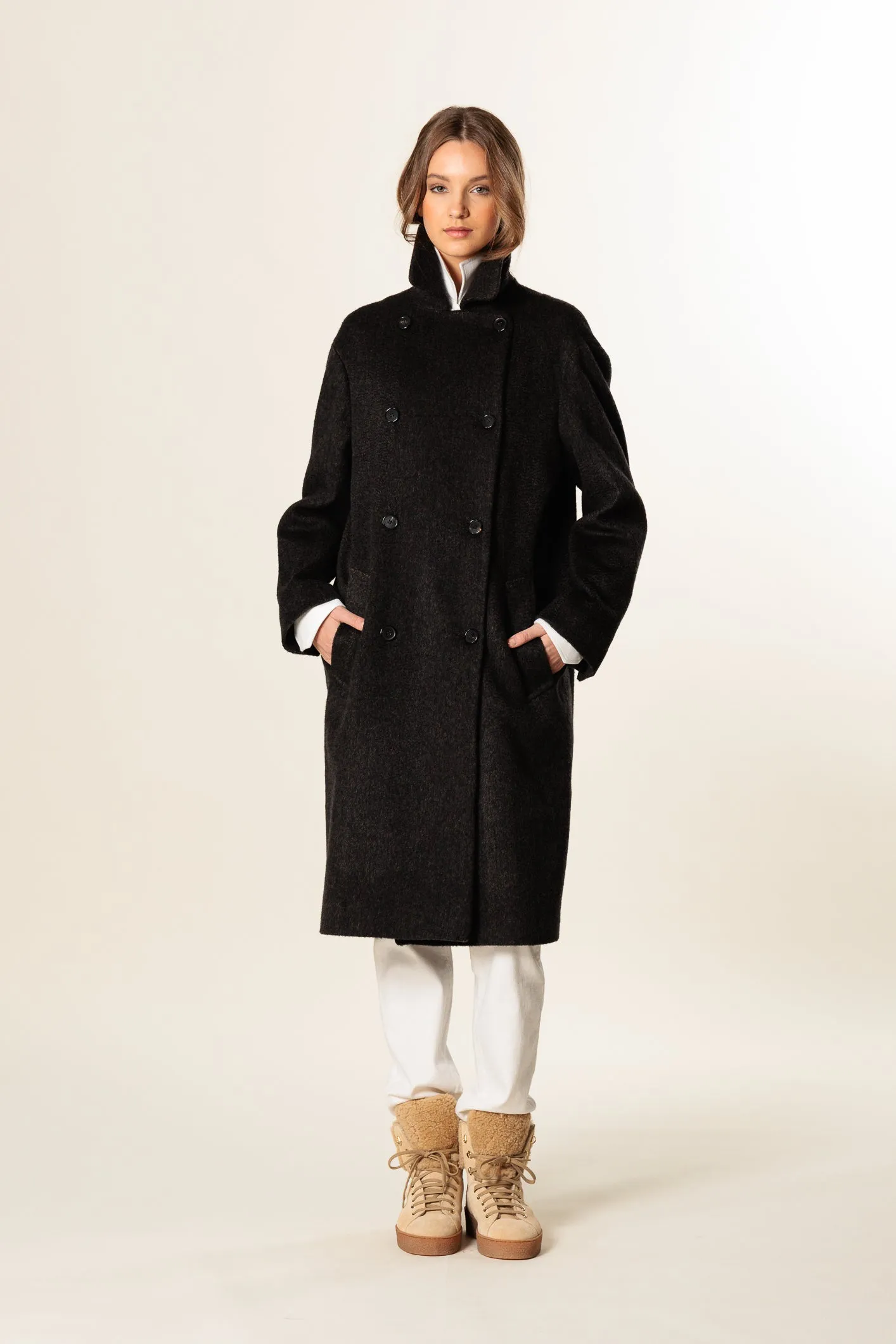 Coat "BOLZANO" / Cashmere & Camel