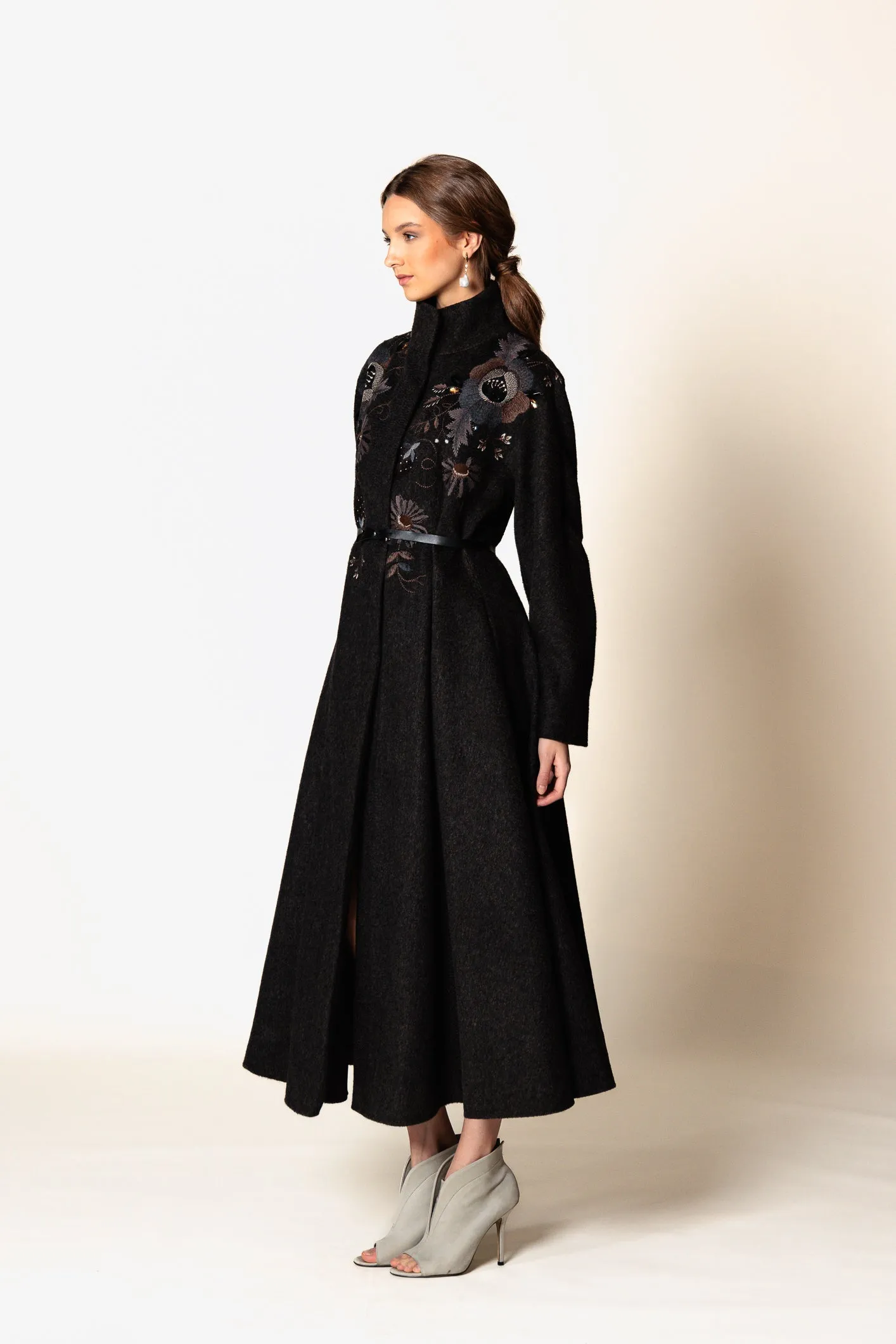 Coat "LIBERTY MAXI" / Cashmere & Camel