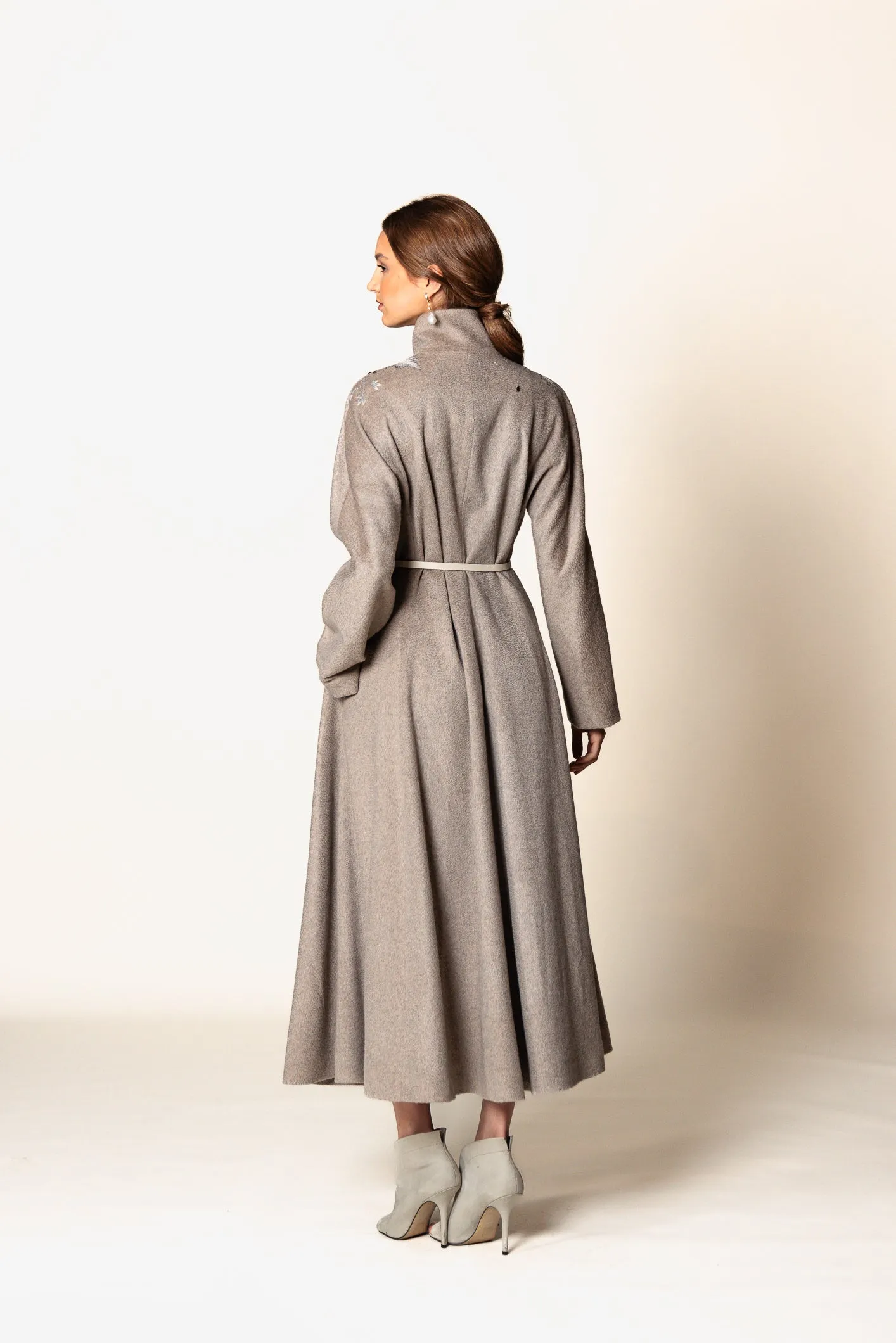 Coat "LIBERTY MAXI" / Cashmere & Camel