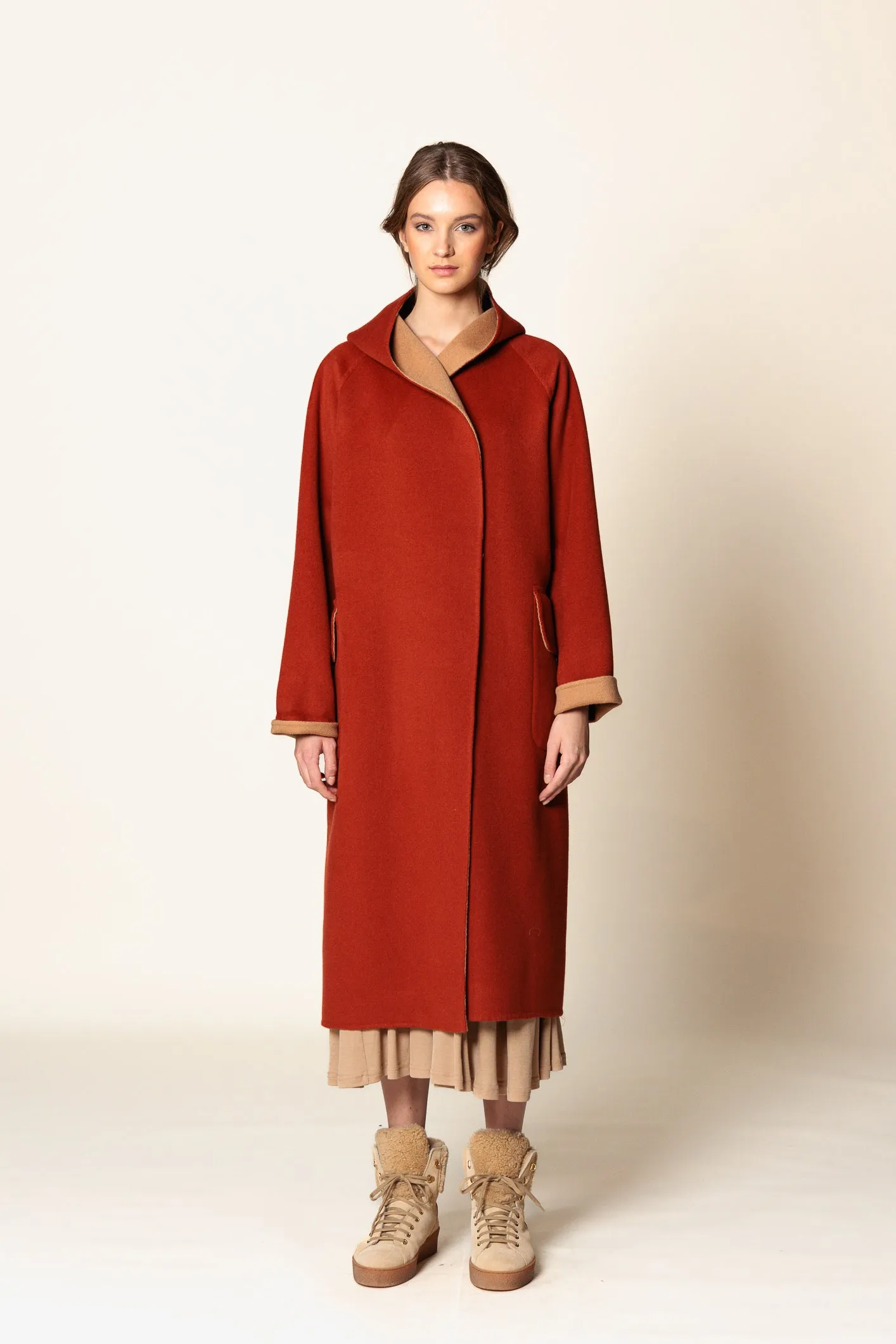 Coat "ROMANA MAXI" / Doubleface Cashmere by Loro Piana