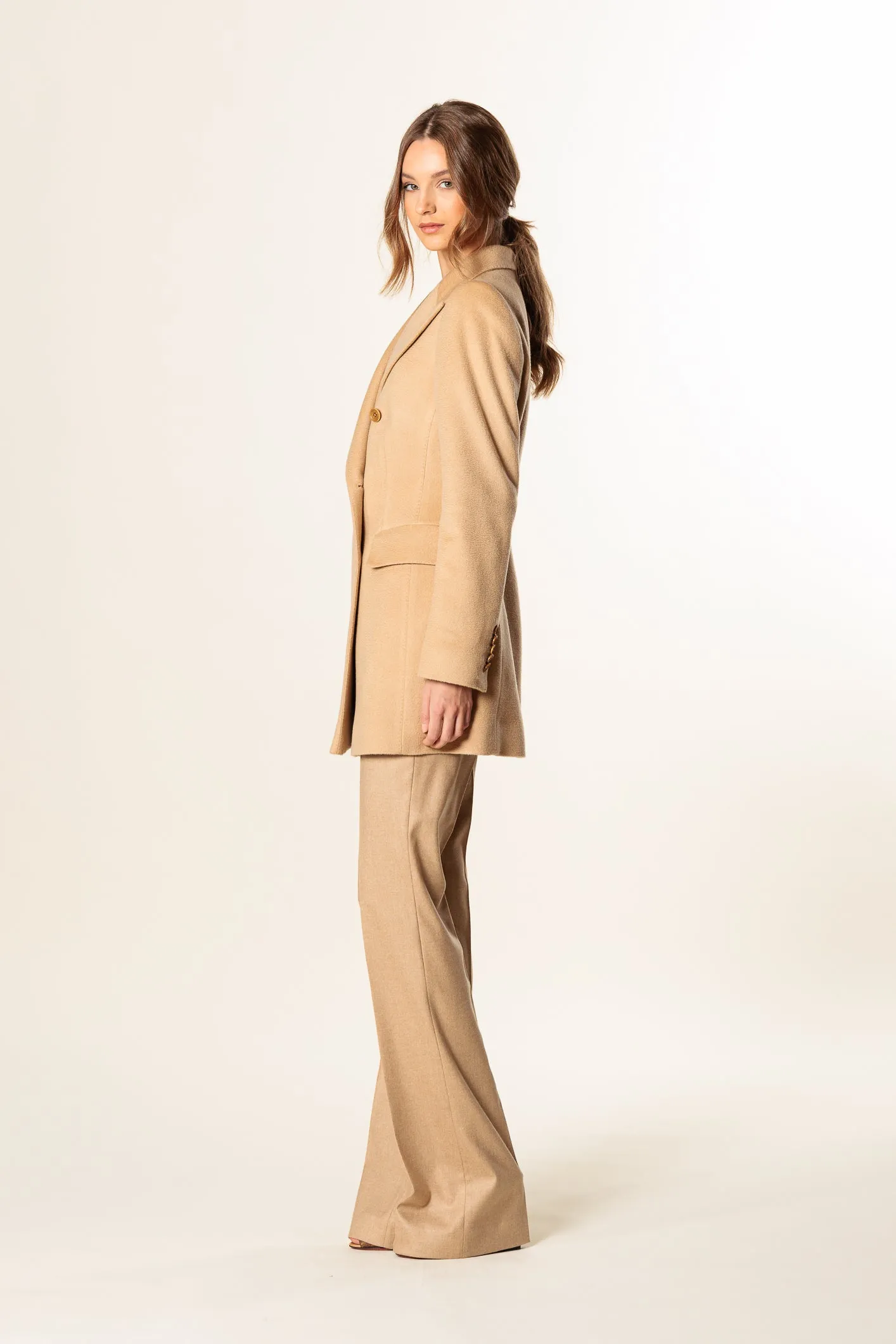Coat "WALES MINI" / Cashmere & Camel