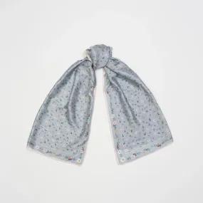 Ditsy Sprigs Silky Scarf