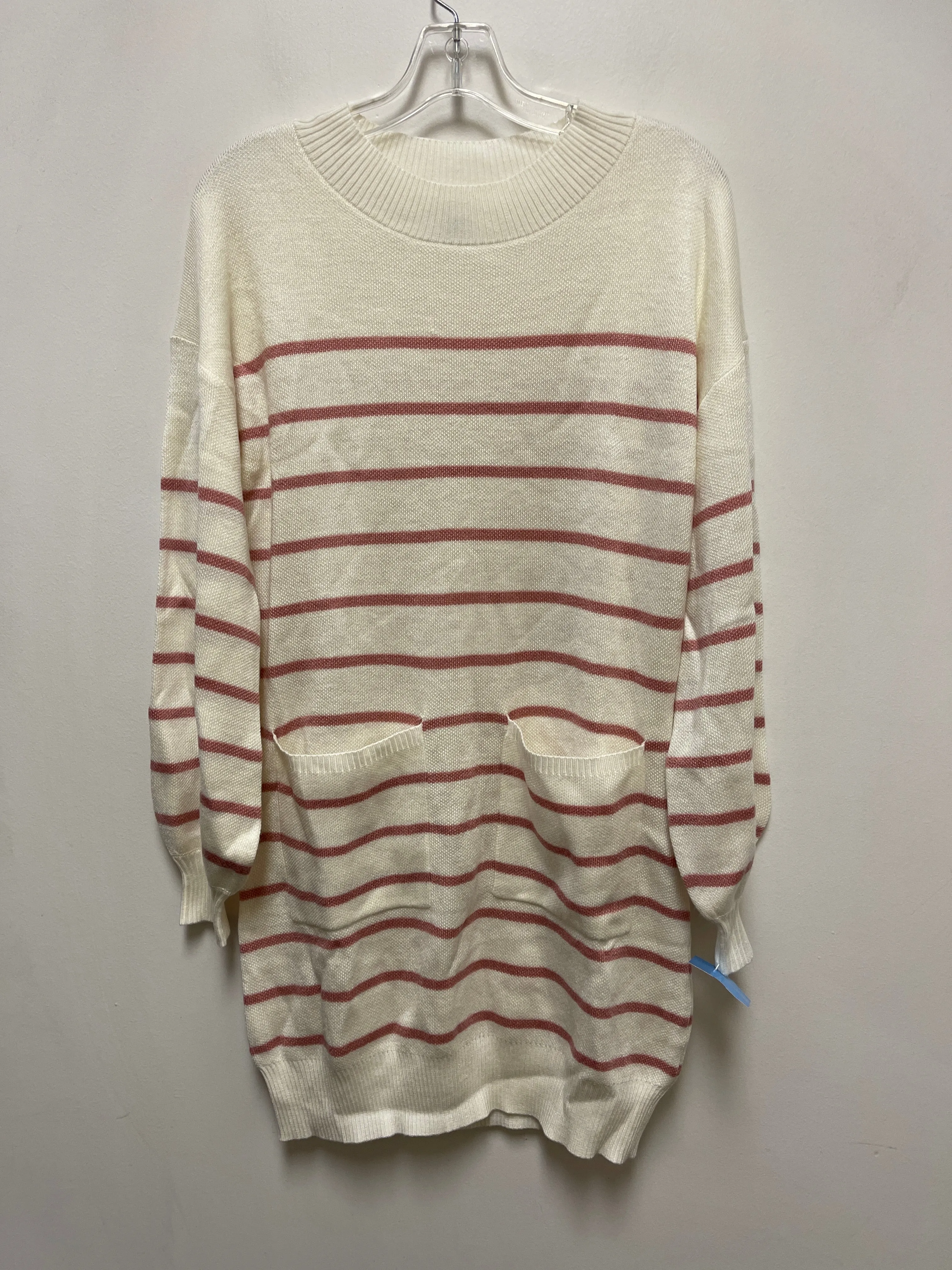 Dress Sweater By Clothes Mentor In Striped Pattern, Size: S