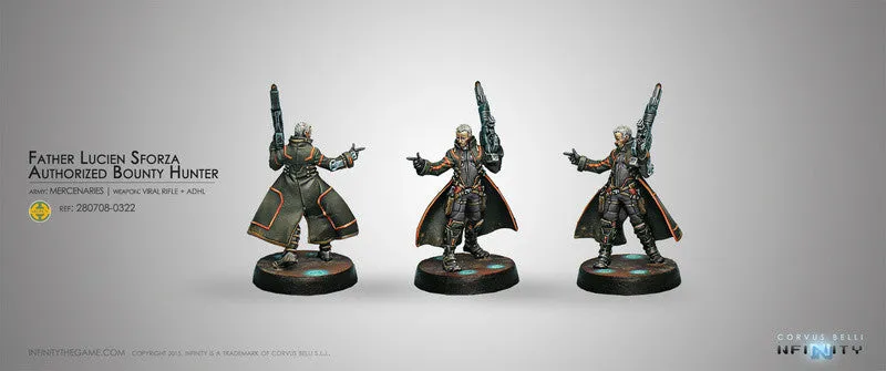 Father Lucien Sforza, Authorized Bounty-Hunter (Viral Rifle   ADHL)