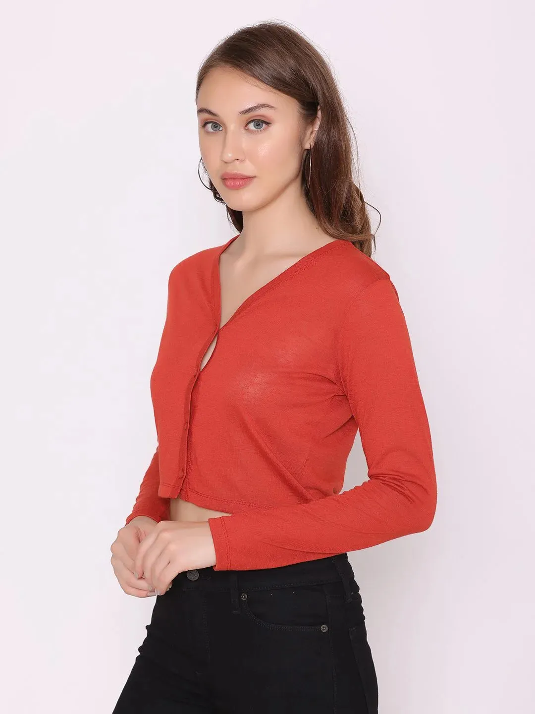 Flawless Women Club Rust Top