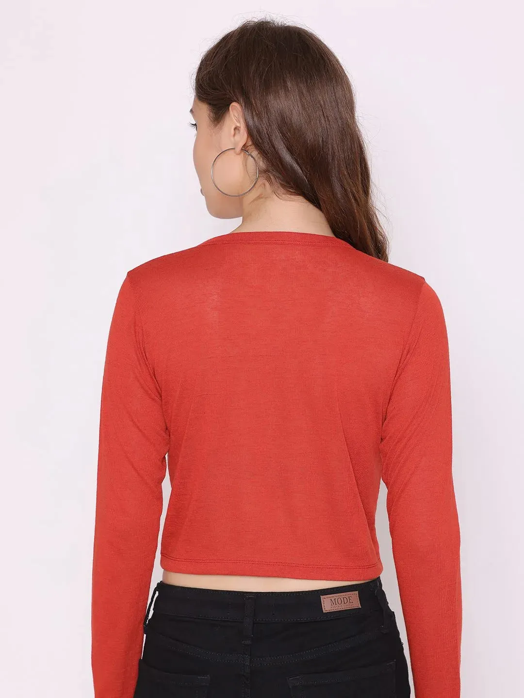 Flawless Women Club Rust Top