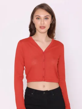 Flawless Women Club Rust Top