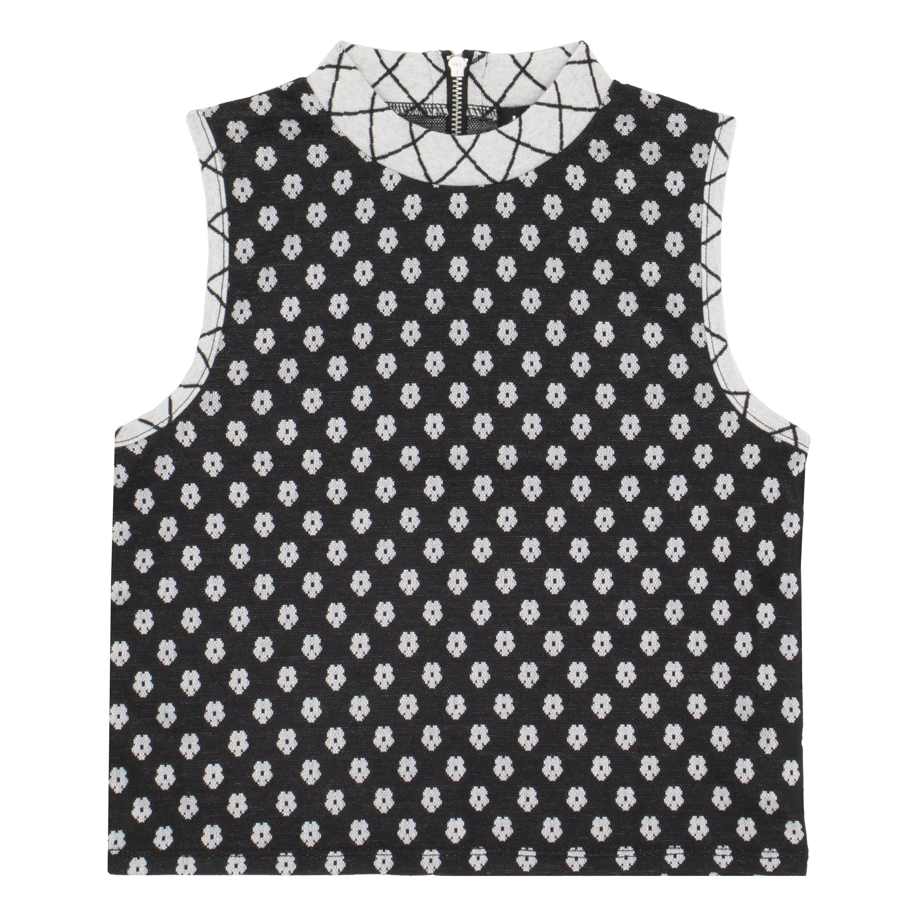 Floral Mock Neck Top