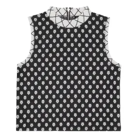 Floral Mock Neck Top