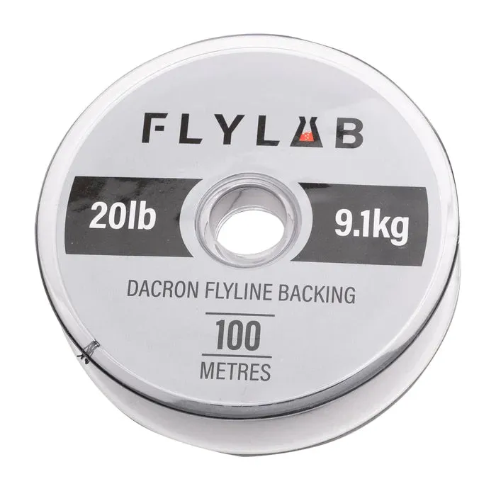 Flylab Dacron Backing 20lb 100yd - Black