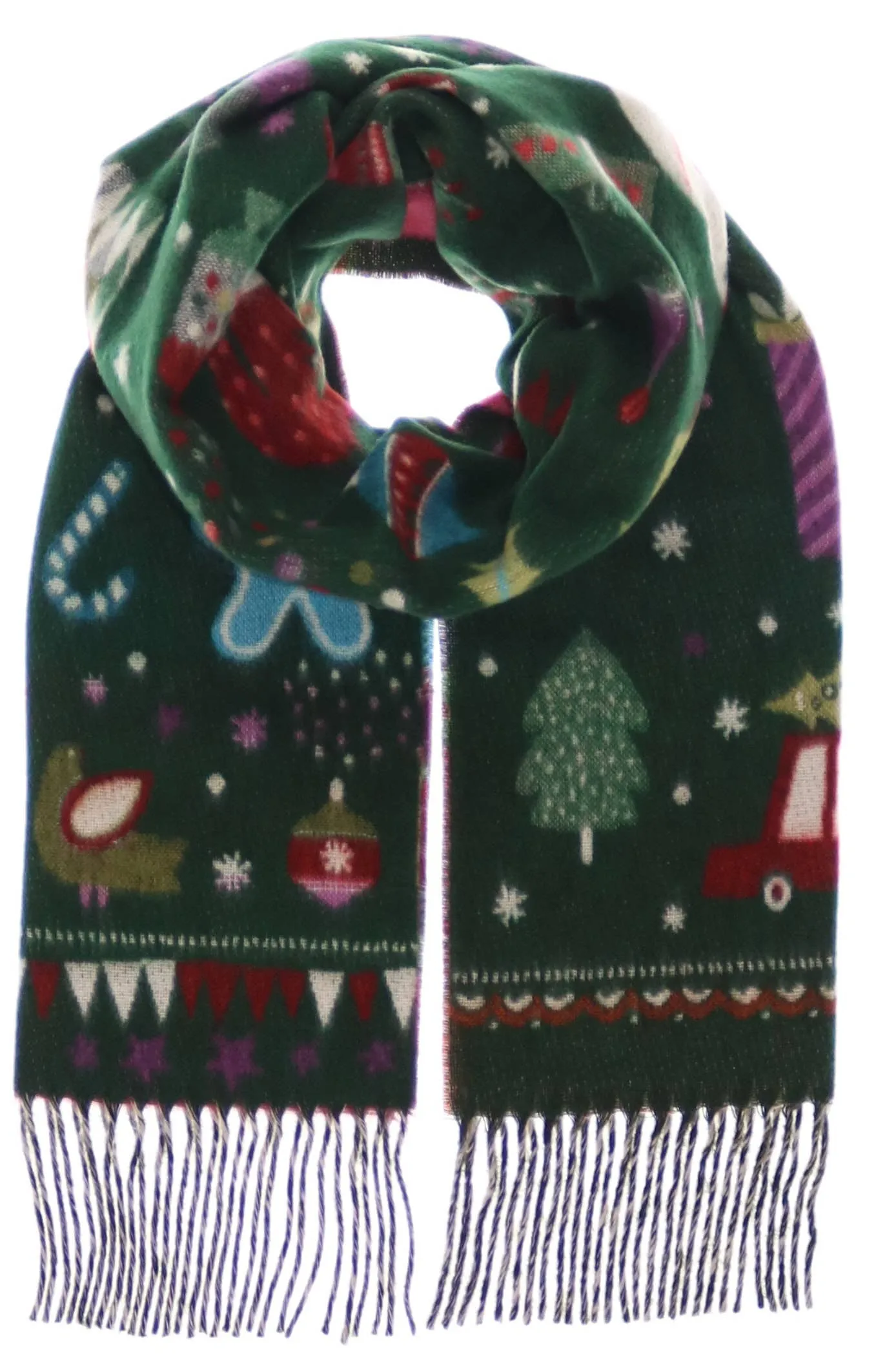 FRAAS - The Scarf Company - Christmas Kitsch: Green