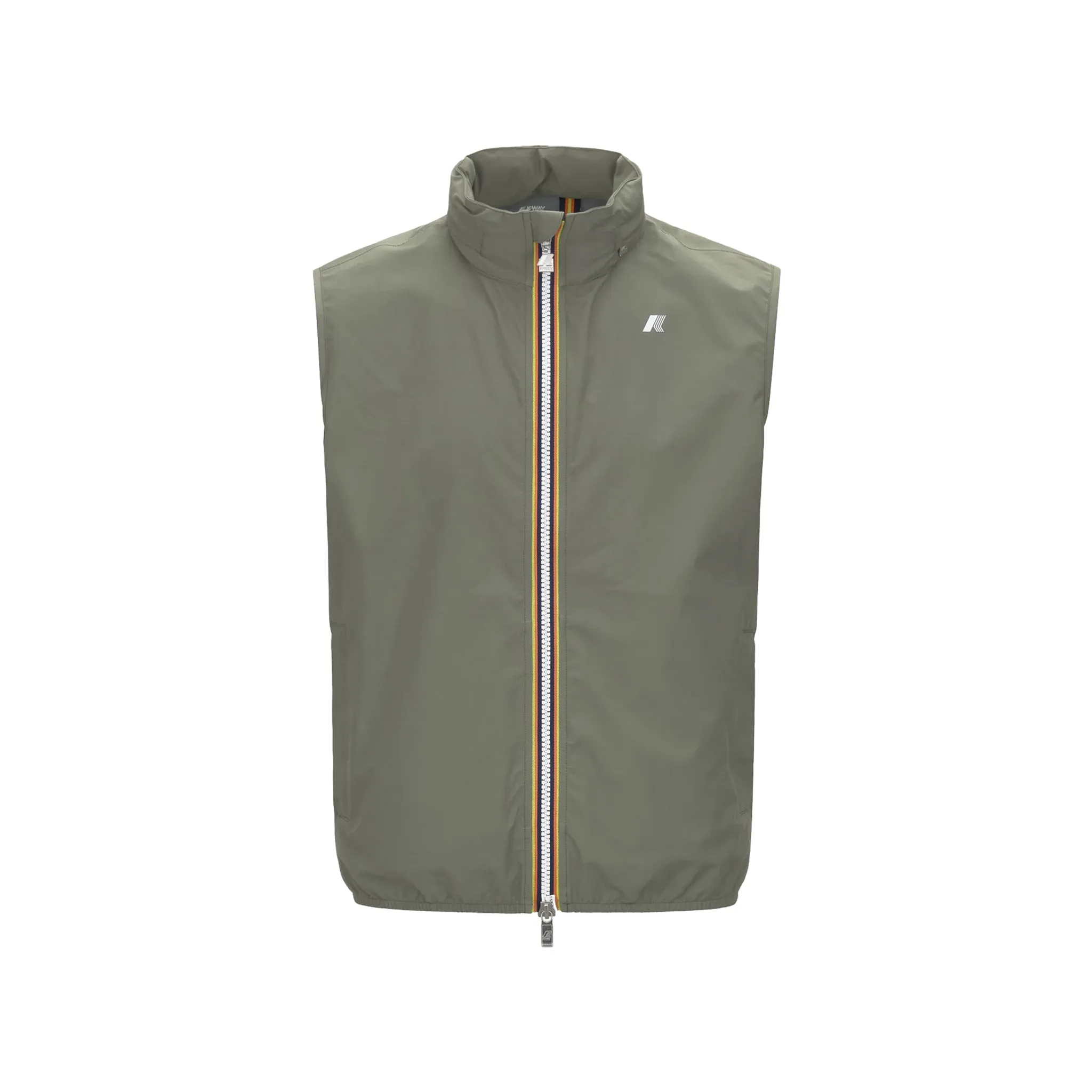 Gilet Uomo Verde Valen Stretch