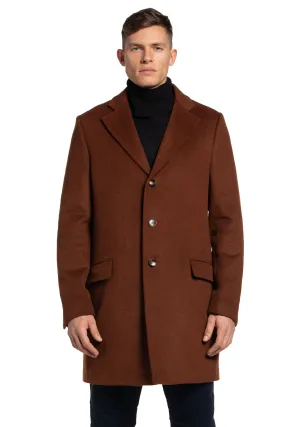 Grafton Wool Copper Overcoat