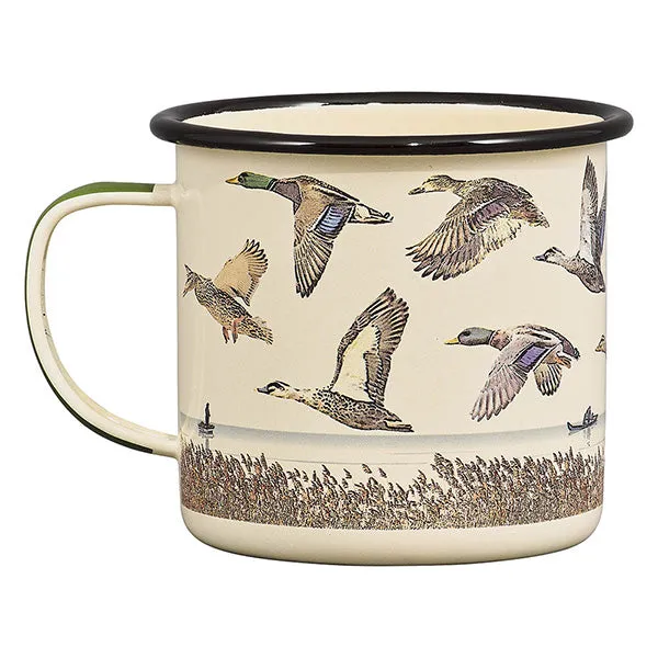 Great Outdoors Lake   Ducks Enamel Mug