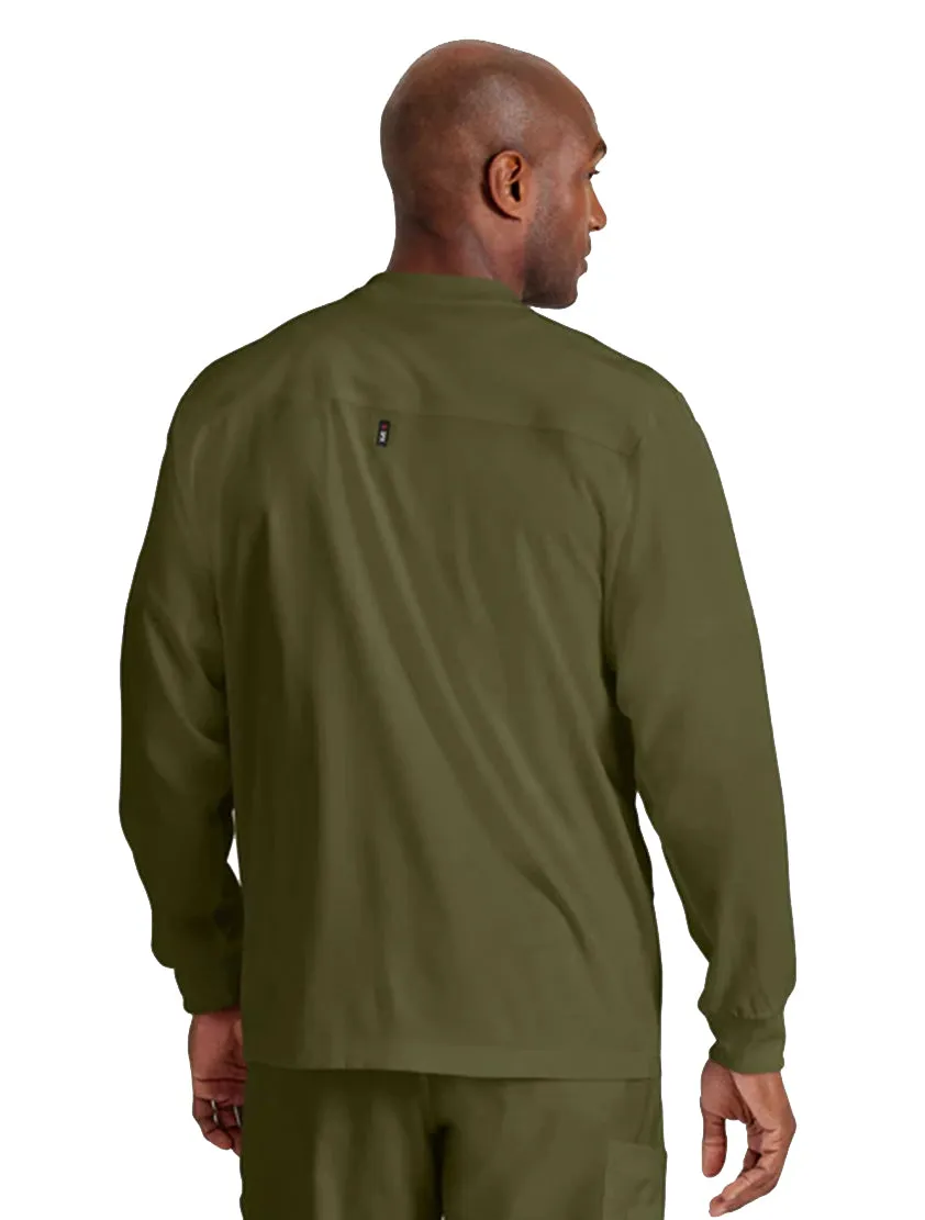 Grey's Anatomy Stretch™ by Barco React 5-Pocket Crewneck Warmup Scrub Jacket Tall