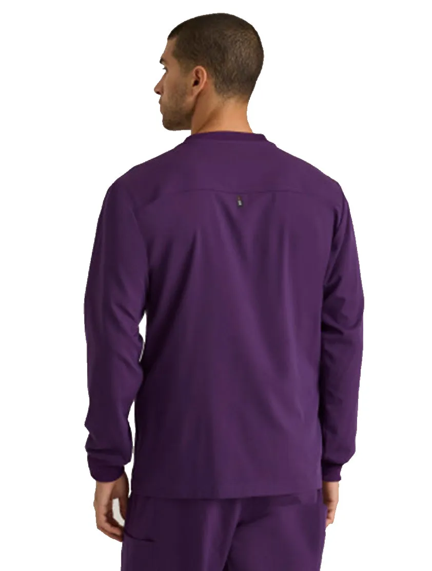 Grey's Anatomy Stretch™ by Barco React 5-Pocket Crewneck Warmup Scrub Jacket Tall