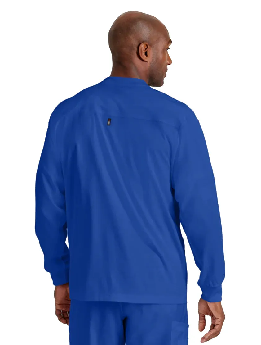 Grey's Anatomy Stretch™ by Barco React 5-Pocket Crewneck Warmup Scrub Jacket Tall