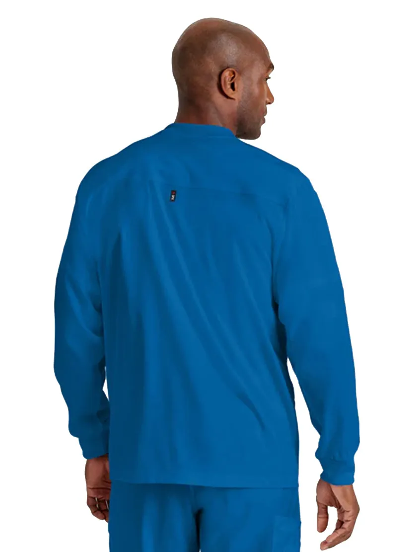 Grey's Anatomy Stretch™ by Barco React 5-Pocket Crewneck Warmup Scrub Jacket Tall