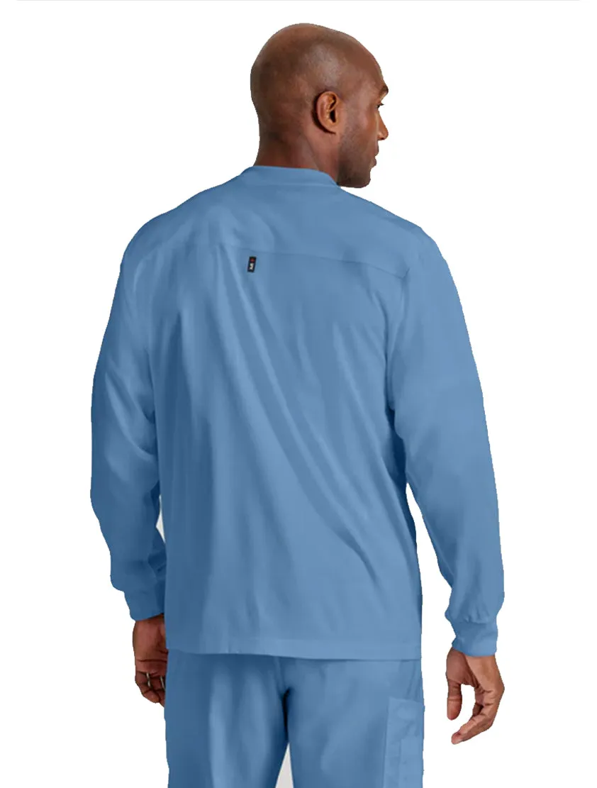 Grey's Anatomy Stretch™ by Barco React 5-Pocket Crewneck Warmup Scrub Jacket Tall