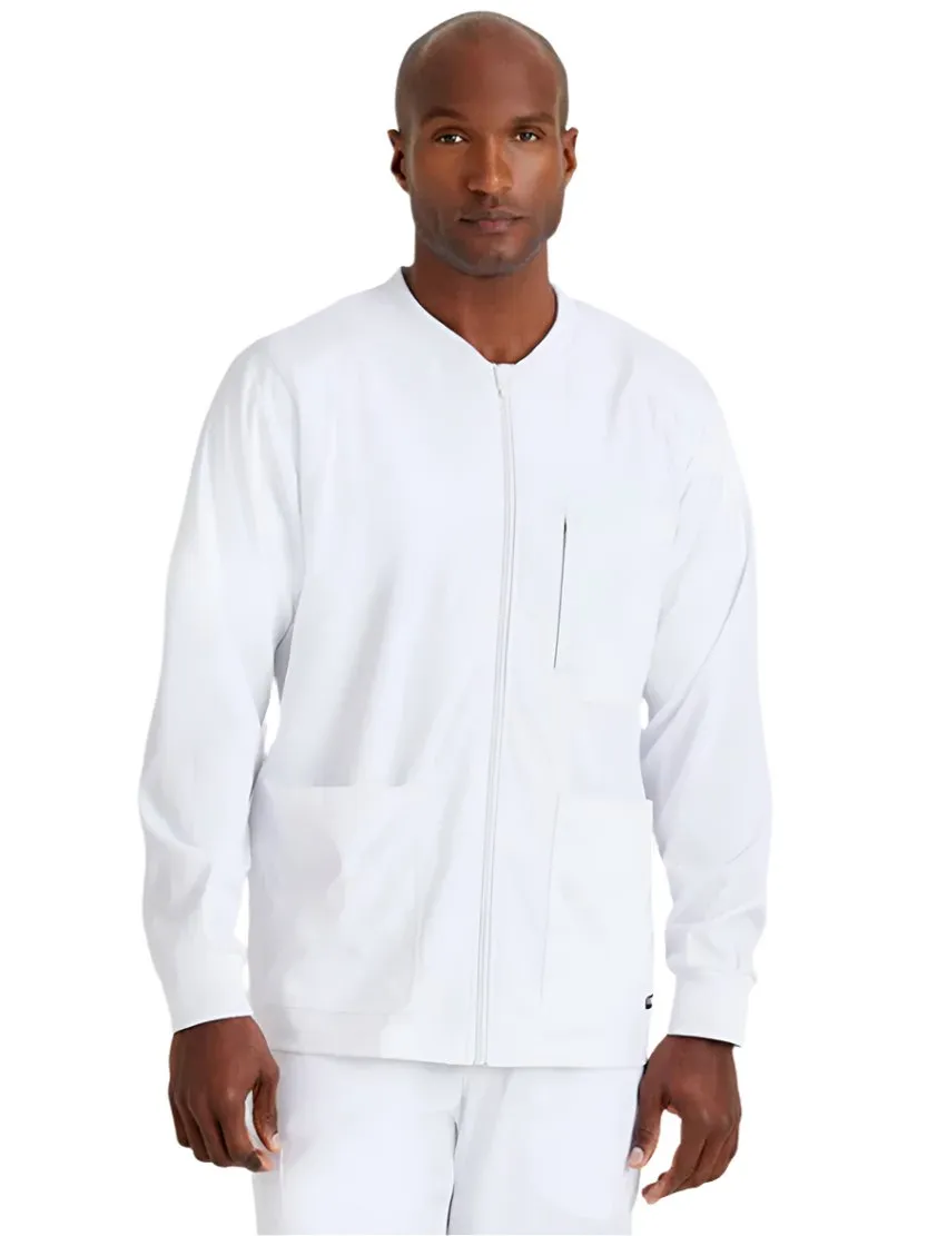 Grey's Anatomy Stretch™ by Barco React 5-Pocket Crewneck Warmup Scrub Jacket Tall