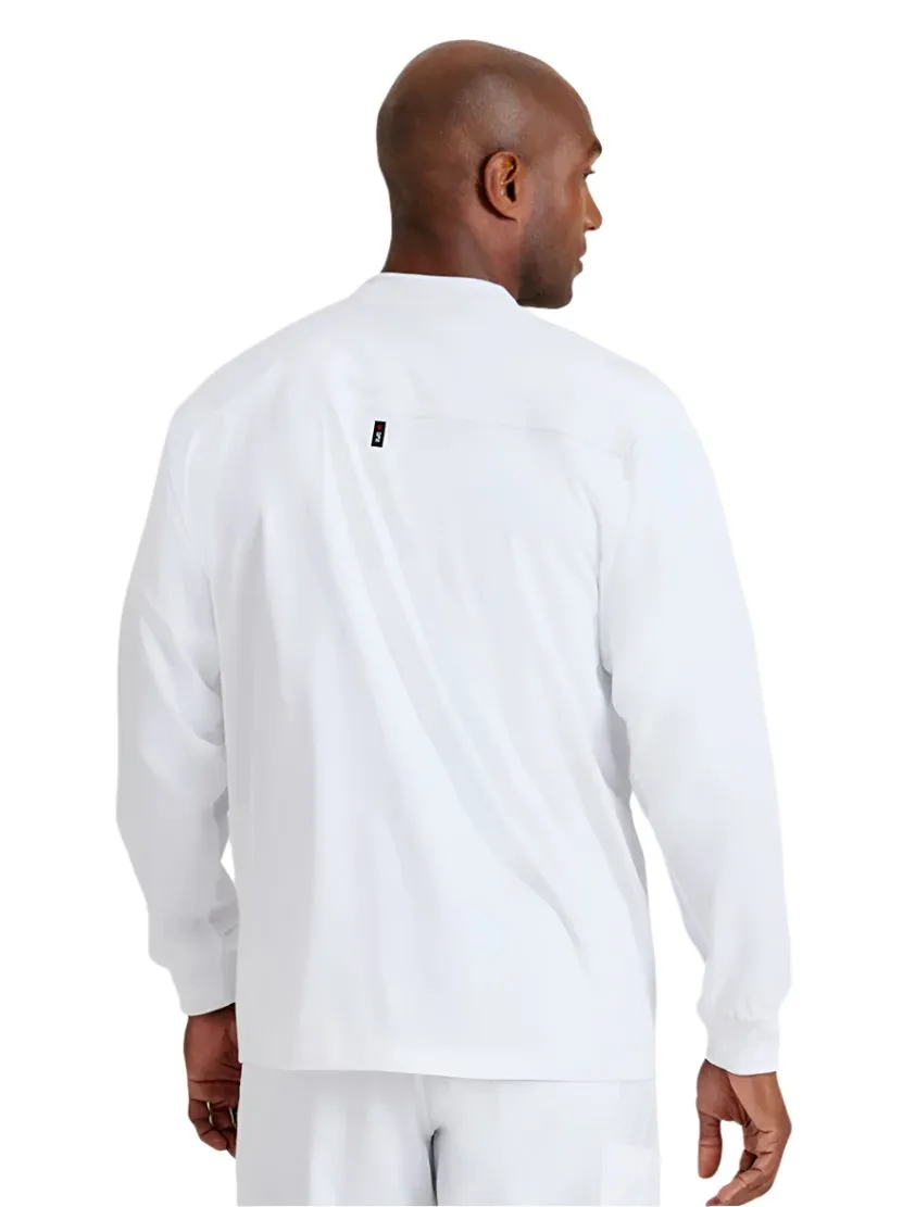 Grey's Anatomy Stretch™ by Barco React 5-Pocket Crewneck Warmup Scrub Jacket Tall