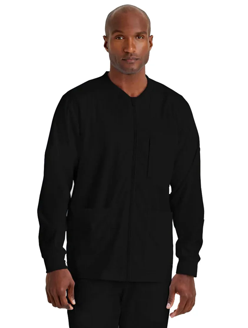 Grey's Anatomy Stretch™ by Barco React 5-Pocket Crewneck Warmup Scrub Jacket Tall