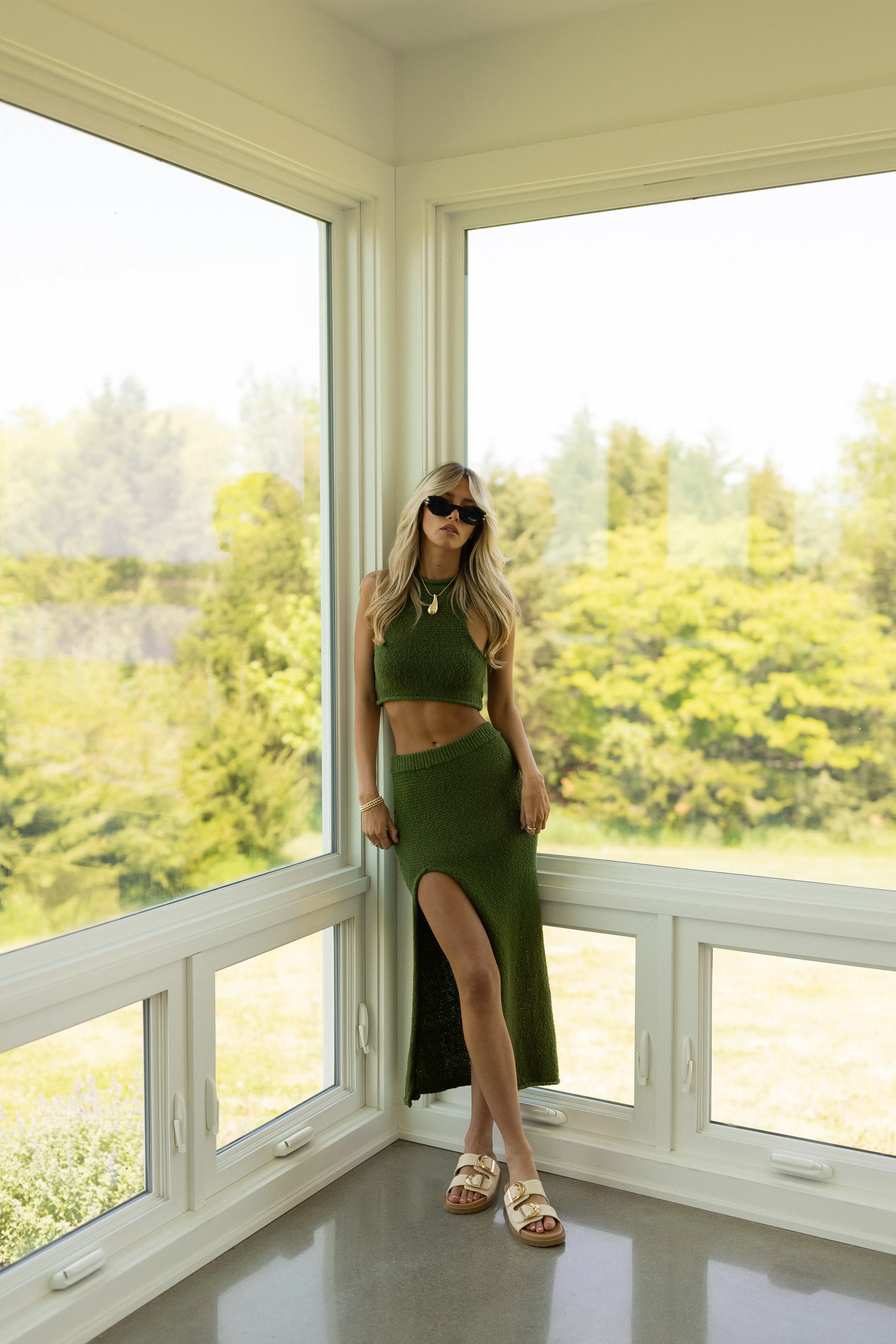 Gwen Knit Crop Tank