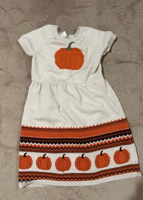 Gymboree sweater dress W pumpkins - size Kids Clothing: 10