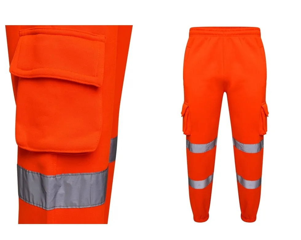 Hi Vis EN ISO 20471 Class 2 Orange Bottom