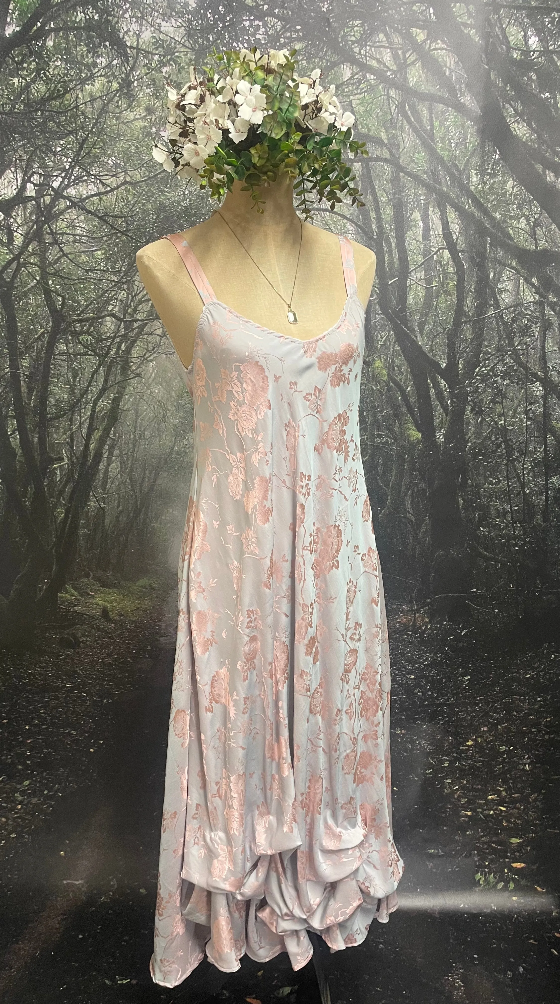 Lila rose slip dress