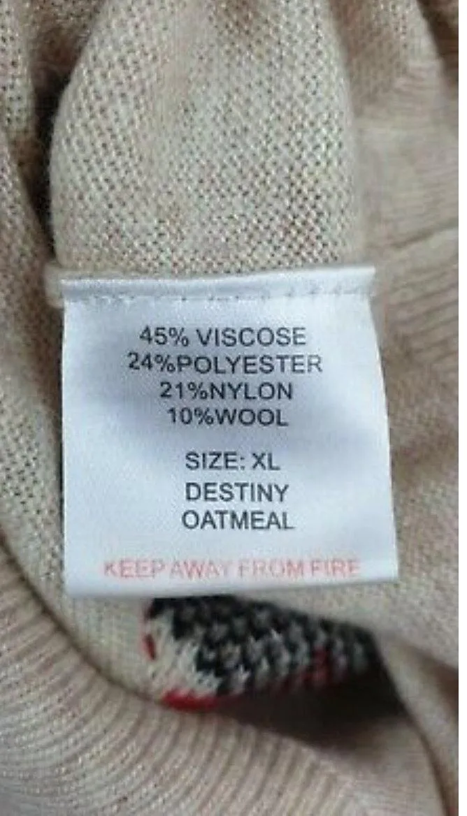 Lindy Bop Destiny Oatmeal Cute Cat Jumper