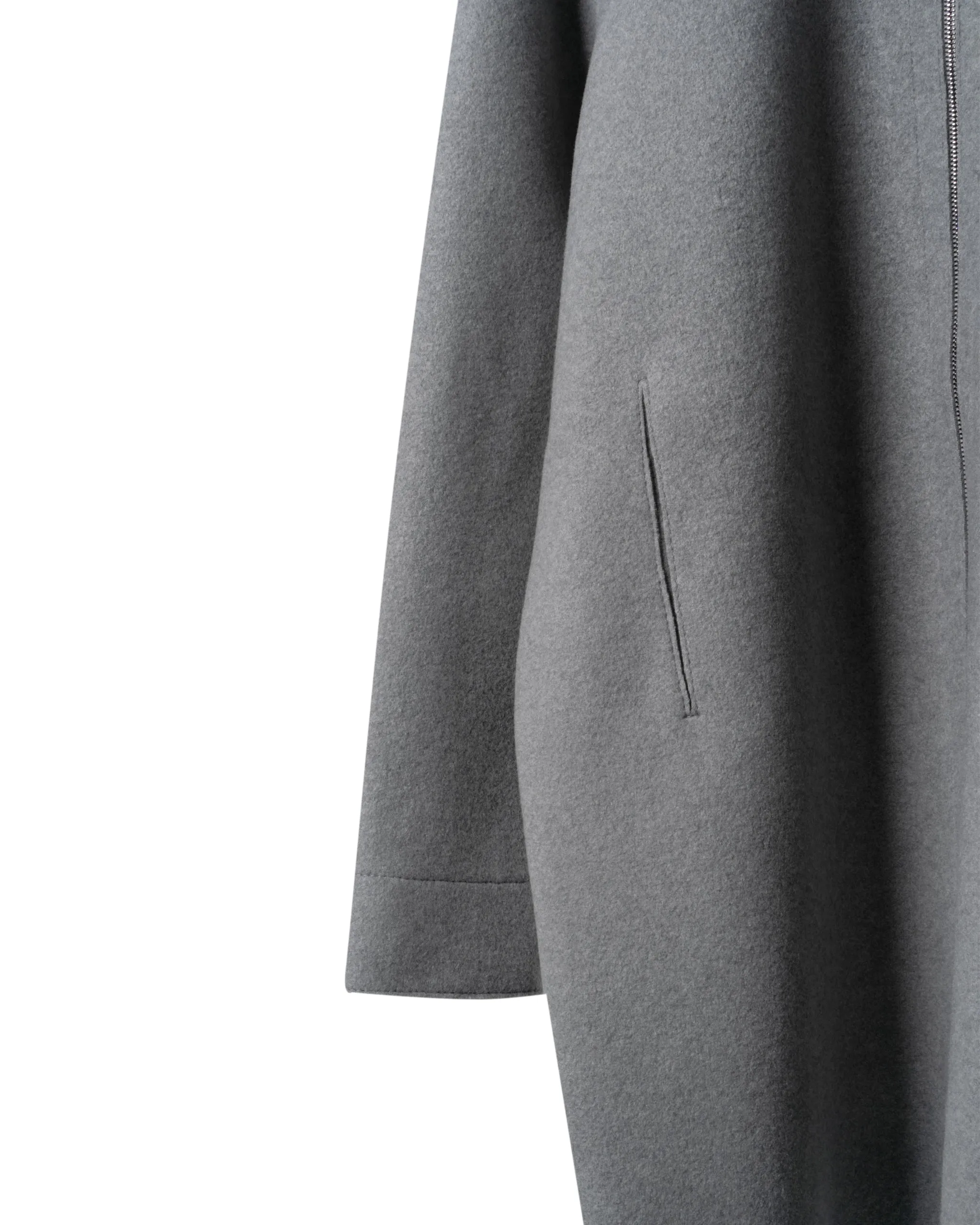 LUNARIA | HOODED ZIP COAT