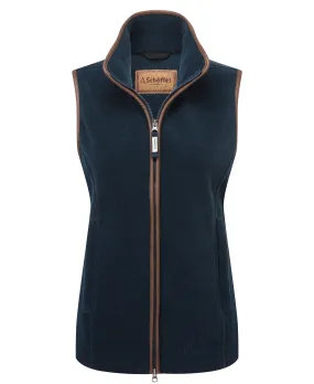 Lyndon Fleece Gilet - Petrol Blue