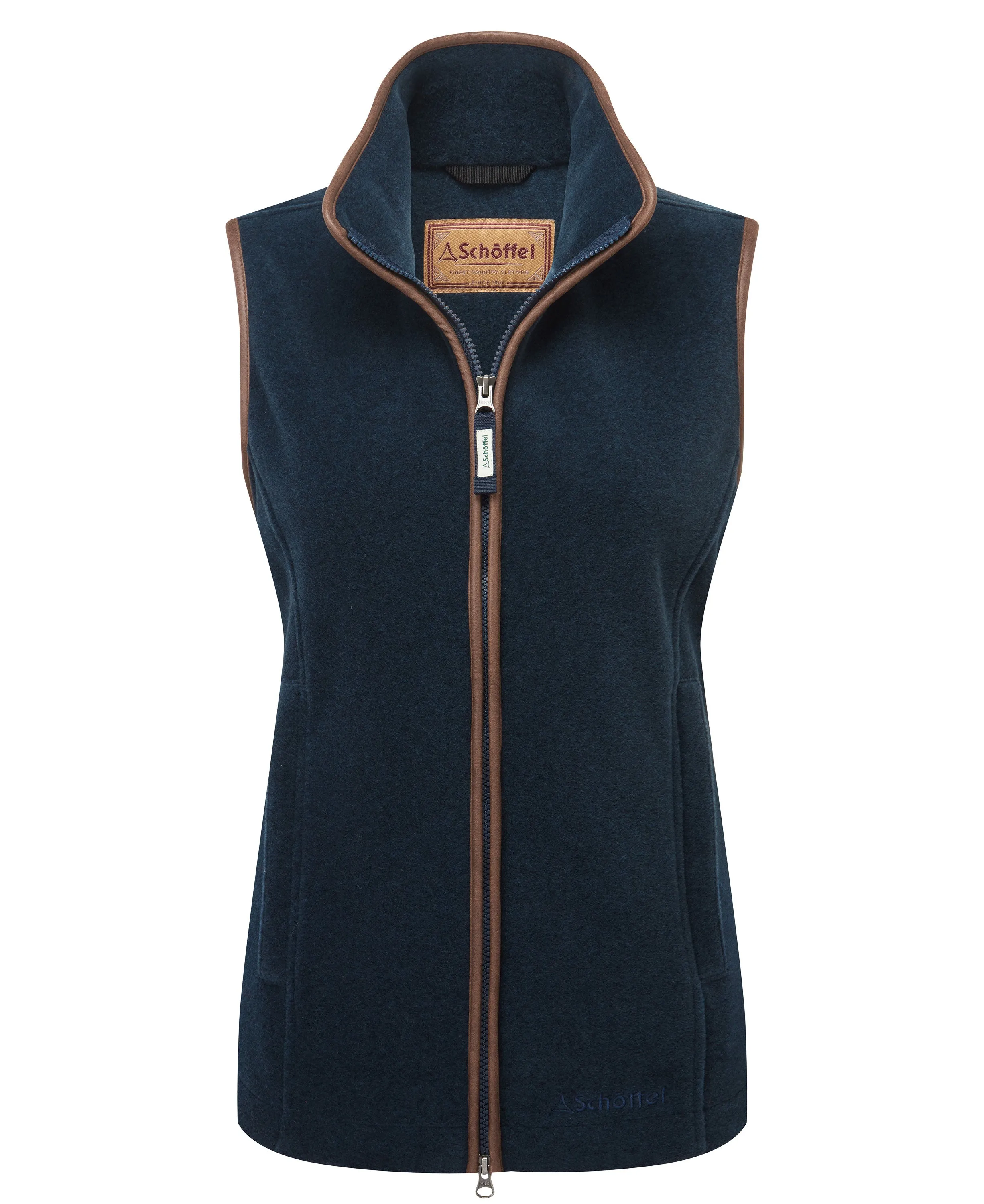 Lyndon Fleece Gilet - Petrol Blue