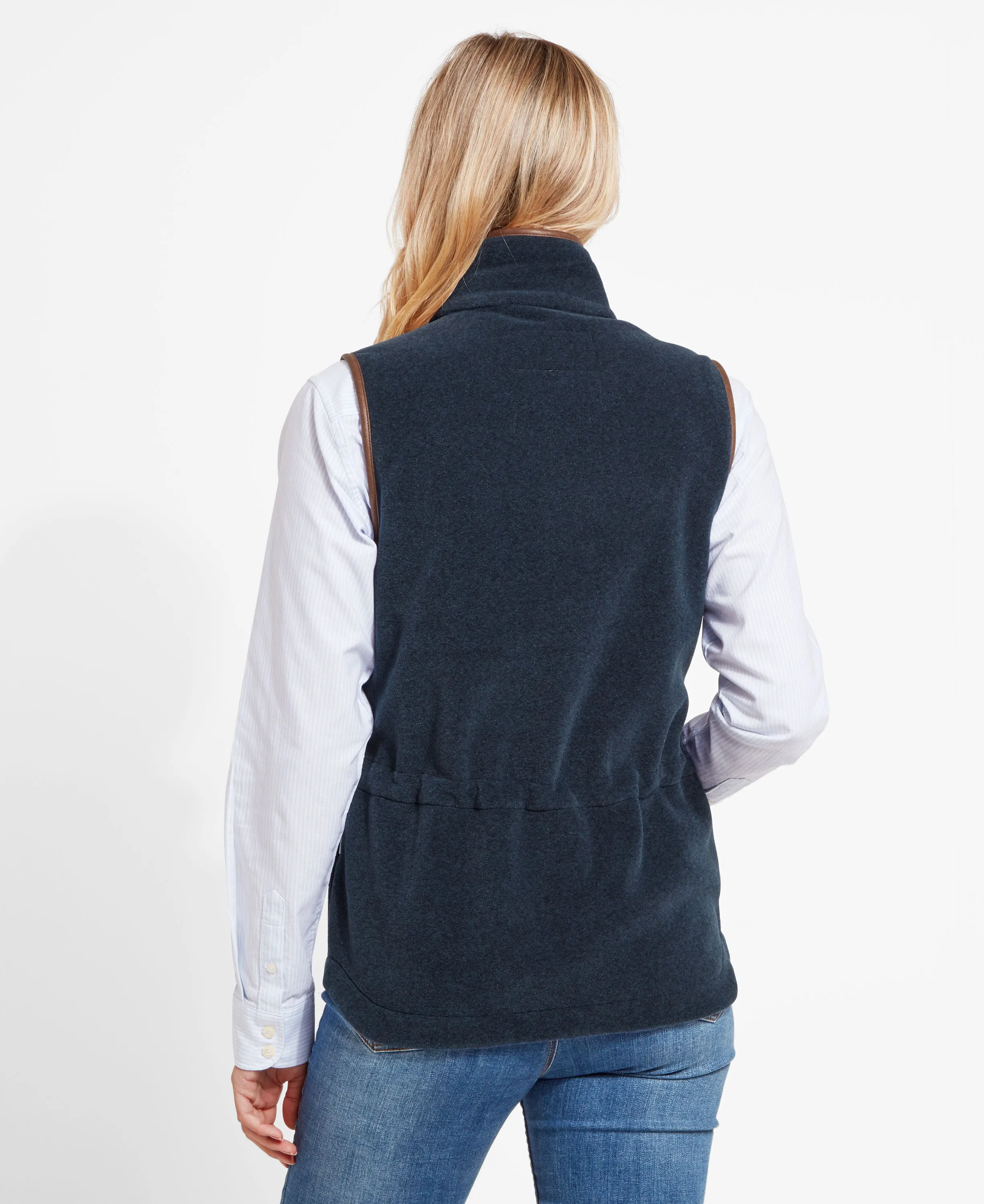 Lyndon Fleece Gilet - Petrol Blue