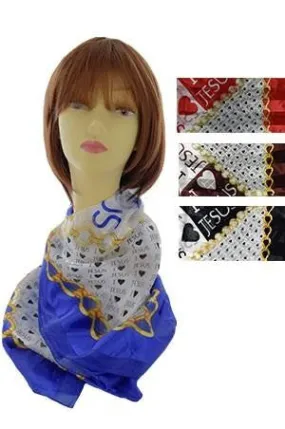 Magic Gold Silk Scarf #6