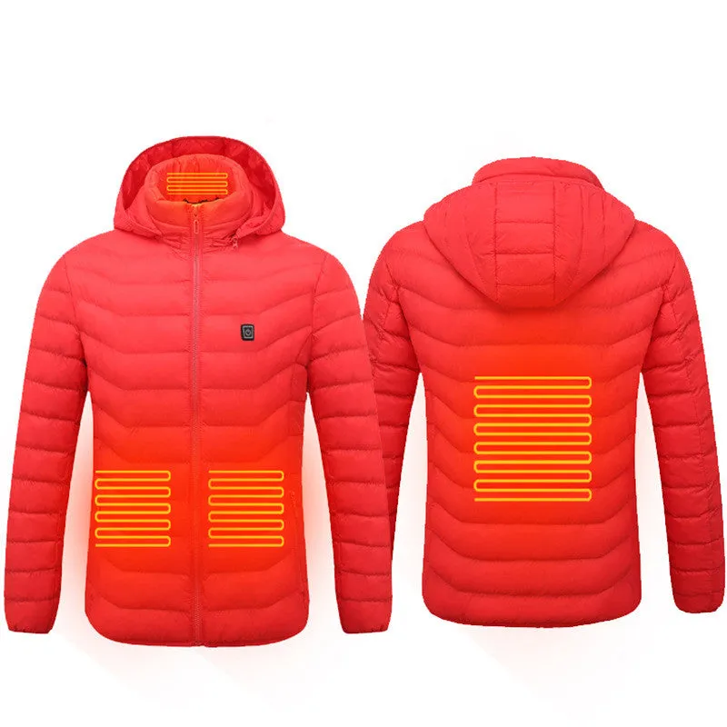 New Heated Coat USB Electric Jacket