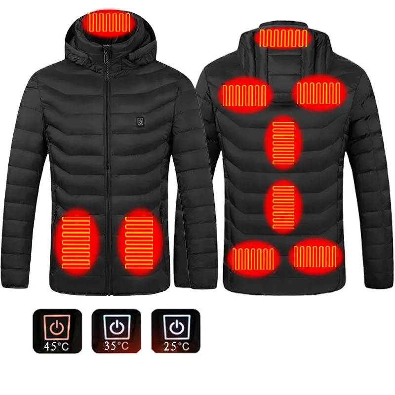 New Heated Coat USB Electric Jacket